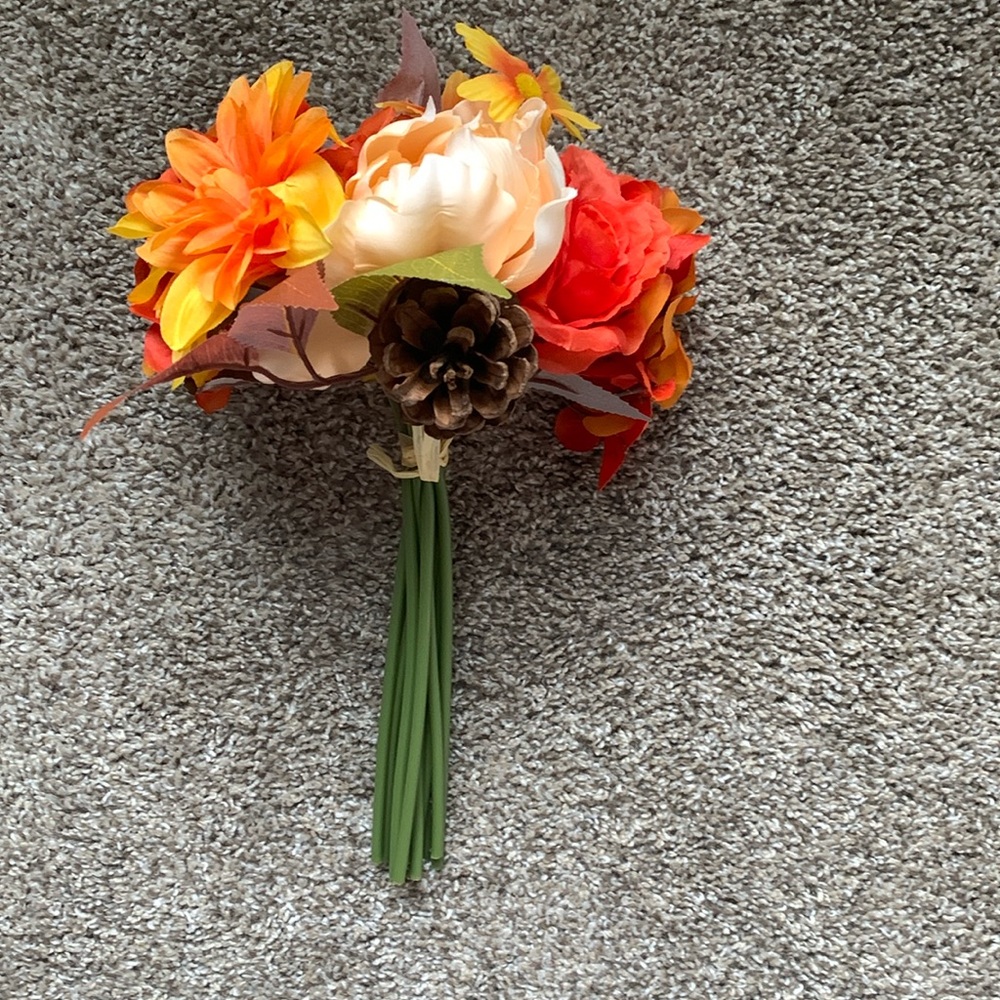Kirklands bouquet of fall flowers
